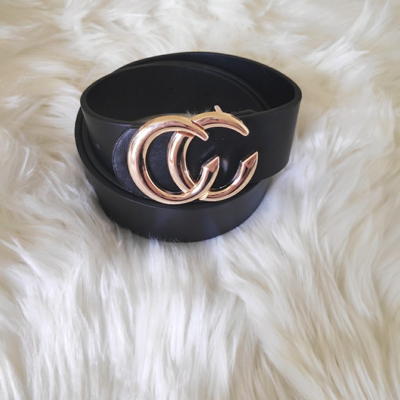 🆕 Black fashion ring C belt - Picture 3 of 6